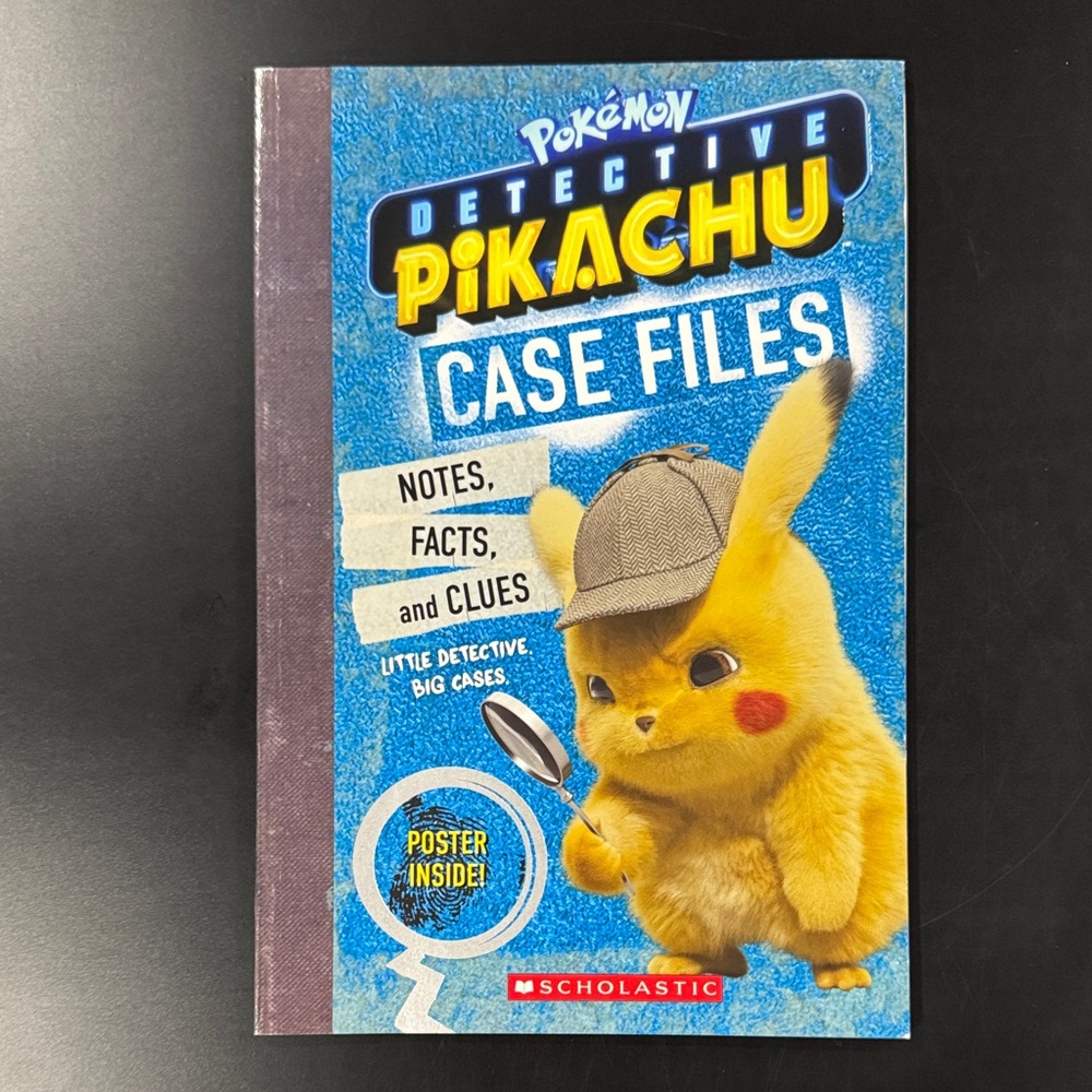 Pokémon: Detective Pikachu Case Files - Scholastic Softcover Book